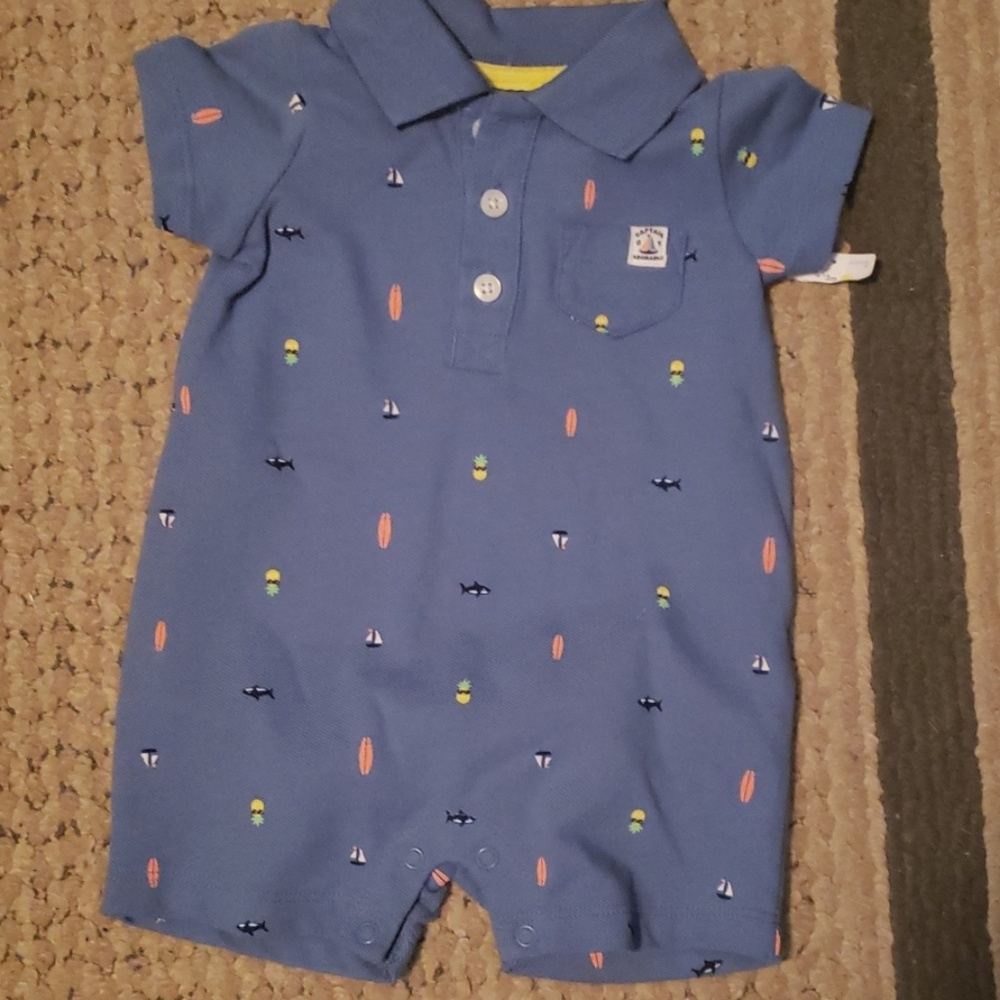 Boys Short Onsie